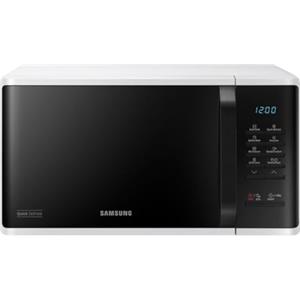 Samsung Microonde Ceramica Enamel 23L 800W Bianco e Nero MS23K3513AW/EC