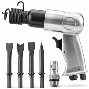 EIMSOAH martello pneumatico Industriale di Tipo Dritto con Punte a Scalpello scalpello pneumatico martello scalpellatore pneumatico per Foratura Trapani a percussione Trapani a percussione