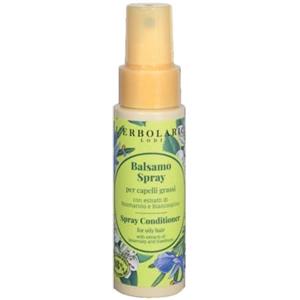 L'Erbolario Balsamo Spray Leggero Senza Risciacquo per Capelli Grassi 60 ml con Rosmarino e Biancospino