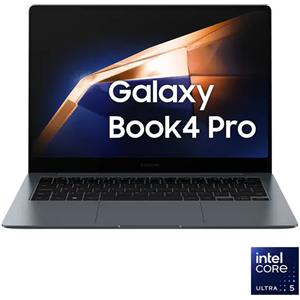 Samsung Galaxy Book4 Pro Laptop, Intel® Core™ Ultra 5 125H, 16GB RAM, 512GB SSD, 14