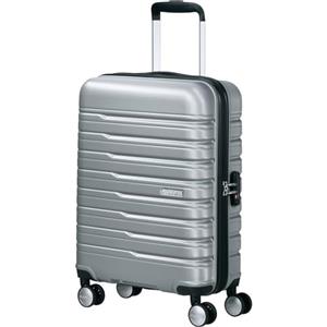 American Tourister Flashline - Spinner S, bagagli a mano, 55 cm, 34 L, argento (Sky Silver)