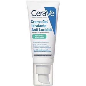 CeraVe Crema Gel Idratante Anti-Lucidità 50ml - Effetto Mat per Pelli Grasse e Miste con Ceramidi e Acido Ialuronico