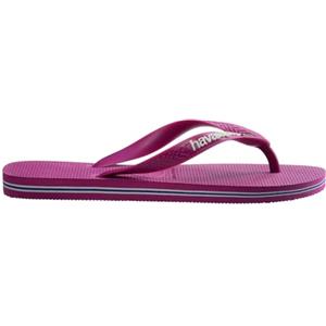 Havaianas - Brasil Logo, Infradito Iconiche, Comode E Resistenti, Strisce con la Bandiera Del Brasile E Suola Antiscivolo Con Strisce Colorate, Unisex Adulti