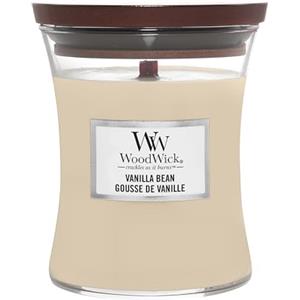 WoodWick Candela profumata in vaso a clessidra media con stoppino crepitante | Lavender & Cedar | Durata della fragranza: fino a 60 ore