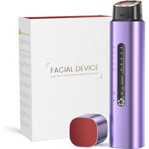 Oranmagic Radiofrequenza Viso Professionale, Microcorrente Massaggiatore Viso, Dispositivo Elettrico di Bellezza Antirughe, Antietà, Anti-Acne, Lifting e Rassodante per Viso e Collo (Viola)