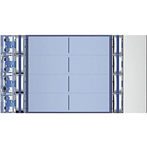 BTICINO 352181 Frontale Sfera 8 Pulsanti Doppia Fila, Allmetal Effetto Alluminio, IK07 IP20, 1 Modulo, Compatibile Sistema 1+n, Installazione Modulare, Citofono/Videocitofono