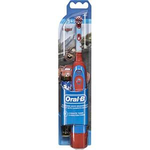 Oral-B Stages D2010 Advance Power Spazzolino a Batteria per Bambini con Principesse o Personaggi Cars Disney - 1 Manico e 1 Testina Di Ricambio