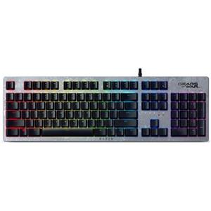 Razer Huntsman Gears 5 Edition, Dimensioni standard (100%), Cavo, USB, Interruttore optomeccanico, LED RGB, Grigio