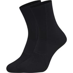 PSNKLMM Calzini da Sub, Calzini bagnati, 1,5 mm, in Rete ad Asciugatura Rapida, Antiscivolo, Traspiranti, Pinne for Giovani, all'aperto, Escursionismo, Piscina, Nuoto(Black,S)