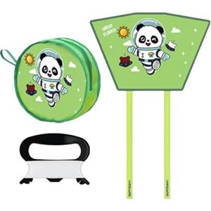 Generic Aquilone sportivo: , pieghevole, interattivo a mano, kit aquilone, giocattoli da spiaggia per bambini, ragazze, bambini, all'aperto, giardino, prato, patio, campeggio, picnic, gioco, relax