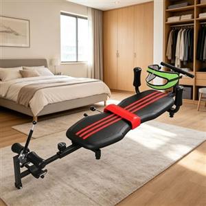 Generic Panca ad inversione, Barella Multifunzionale Schiena Collo, Portata Fino a 150 kg, Panca for Allungamento della Schiena, per l'allenamento a casa in Palestra