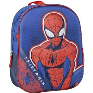 CERDÁ LIFE'S LITTLE MOMENTS Zaino scolastico per bambini Spider-Man con design blu e rosso - Zaino Spiderman resistente e leggero con ampio scomparto e spallacci imbottiti