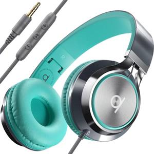 ARTIX® Cuffie con Filo e Microfono, Cuffie per Pc, Cellulare e Tablet, Cancellazione Rumore Attiva Bilanciata Cuffie con Cavo 3.5 mm, Headphones con controller volume Musica Alta Qualita CL750