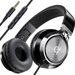 ARTIX Cuffie con Filo e Microfono, Cuffie per Pc, Cellulare e Tablet, Cancellazione Rumore Attiva Bilanciata Cuffie con Cavo 3.5 mm, Headphones con controller volume Musica Alta Qualita CL750