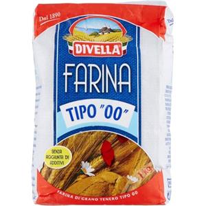 Generico Farina Divella Tipo 00 - Confezione da 10 x 1 kg (Totale 10 kg)