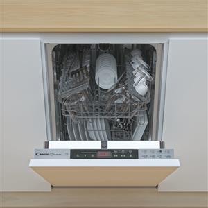 Candy Lavastoviglie da Incasso 45 cm Slim Capacità 10 Coperti Classe E Incassata a Scomparsa Totale - CDIH 2T1047