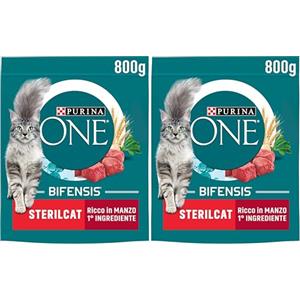 PURINA ONE Sterilcat - Manzo & Frumento - Bifensis (Confezione da 2)