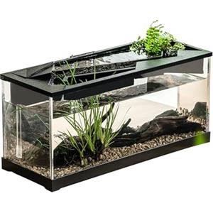 Generic Acquario da tavolo - Acquario idroponico in acrilico con filtro integrato e di ciclo 'acqua, acquario tartaruga per decorazione domestica, scrivania da ufficio, dormitorio, tavolo