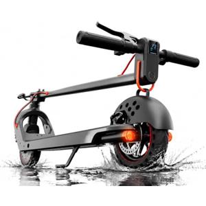 UrbanFish Monopattino Elettrico 500W per Adulti, 30km/h, 35km Autonomia, Pneumatici 8.5 Antiforatura, Doppio Freno, App, Carico 136kg, Peso 14kg, Leggero e Potente per il Commuting Urbano