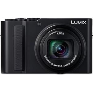 Panasonic LUMIX DC-TZ300E 20,1MP Fotocamera Zoom da Viaggio, Obiettivo leica 15x, Sensore BSI 1,0 Pollice, Video e Foto 4K, Stabilizzazione 5 Assi, USB Type-C, Nero