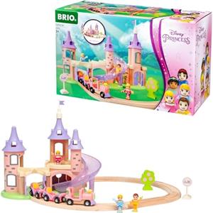 BRIO Set di trenini da sogno BRIO Disney Princess 33312 - Un'aggiunta da favola al trenino in legno BRIO - Consigliato a partire dai 3 anni
