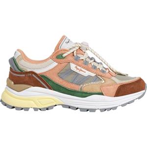 Pepe Jeans Donna Darren Trek W Sneak, Green Moon Nebbia Verde, 43 EU