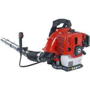 Garvee Con 1 Pacchetto Plastica 2 Plastica Zaino Soffiatore Foglie - Potenza Commerciale 66CC 4.0HP Motore a 2 Tempi, 880 CFM, 320 MPH, Design Ergonomico Per Giardino, Prato, Rimozione Neve，Rosso