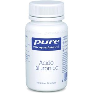 Nestle Pure Encapsulations Acido Ialuronico - Integratore Alimentare Ipoallergenico a Basso Peso Molecolare per Idratazione della Pelle e Benessere Articolare, 30 Capsule