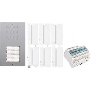 Generico KIT CITOFONO SEI FAMIGLIE 2 FILI KCA2061 6 FAMIGLIE CITOFONI 2738WA