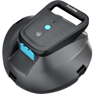 Pondee (Upgrade 2026) Pondee X1 Robot Piscina Senza Fili, Aspiratore 120 Min Autonomia, Auto-Parking, Ricarica Rapida 2,5h, per Piscine Fuori Terra e Interrate fino a 80 m²