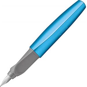 Pelikan Twist P457 M 811262 Fountain Pen Frosted Blue 1 Fountain Pen and 2 Ink Cartridges
