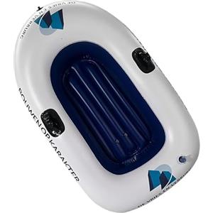 Generico Barca Gonfiabile,Galleggiante Da Pesca - Canotto Dinghy Gonfiabile Portatile per Adulti,Da Campeggio Outdoor Attività Feste Viaggi Nuoto nei Fiumi Spiagge e Laghi