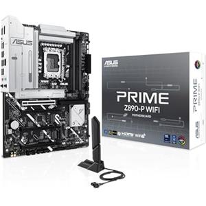 ASUS PRIME Z890-P WIFI, Scheda Madre Intel ATX, Slot DDR5, Nera