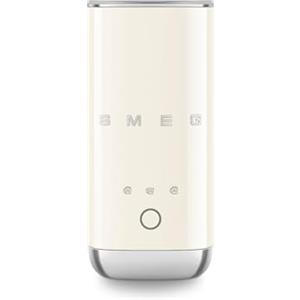 Smeg, Montalatte Elettrico MFF02CREU, 3 Funzioni Bevanda, Frusta Removibile, Rivestimento Ceramico Antiaderente, 500 W, Crema