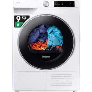 Samsung Asciugatrice AI Control DV90DG6845LE/U3, 9 kg, Pompa di Calore, Wifi, AI Dry+, Air Wash, Tecnologia Optimal Dry, Carica Frontale, 60L x 85H x 60P cm