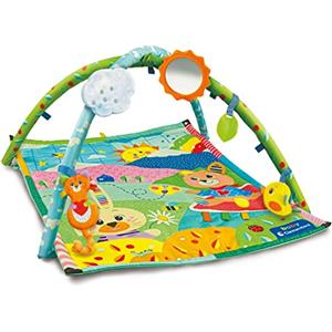 Clementoni Baby for You - My First Discoveries Activity Gym, Palestrina Neonato 0+ Mesi, Stimola Lo Sviluppo Sensoriale e Motorio con Suoni e attività Interattive Divertenti, 17757