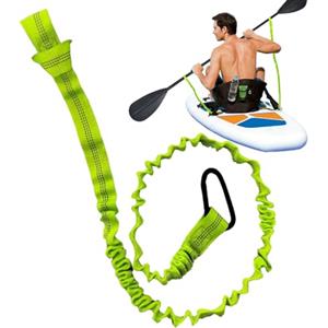 Genérico Corda per tavola da paddle surf, corda di traino retrattile per tavola da paddle surf, cordino elastico per rimorchio per racchette, per pesca, canoismo, fiume, lago, campeggio