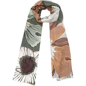 QUEEN HELENA Sciarpa Colorata Girocollo Fantasia Casual Donna SC22-17 (Verde)