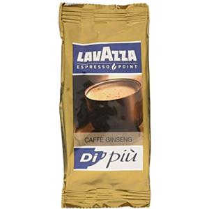 Lavazza Espresso Point 50 Capsule Bevanda al Caffè con Ginseng, 25 Astucci da 2 Capsule