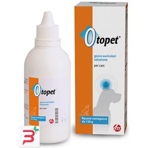 FATRO Otopet Gocce Auricolari 130g - Trattamento per Otiti Esterne Acute e Croniche nei Cani