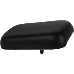 HOMOCONO Seggiolino Posteriore per Bici Elettrica e Pieghevole Cuscino Alto Elastico in Plastico e Ferro per Ciclismo Outdoor Nero