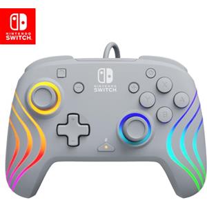 PDP Official Switch Afterglow Wave Wired Controller - Grey