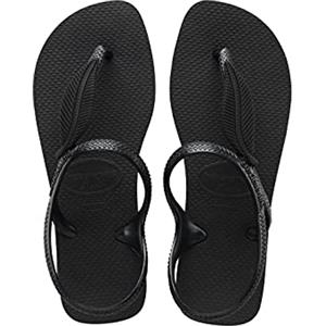 Havaianas Flash Urban Plus, Sandali Donna, Nero, 33/34 EU