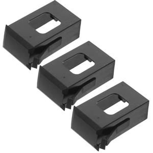HOODANCOS 3 pezzi Custodia Batteria in Plastica per Pickup Chitarra Acustica Modello 7545R Scatola Porta Batterie Sostitutiva per Componenti Chitarra Accessori Compatibili
