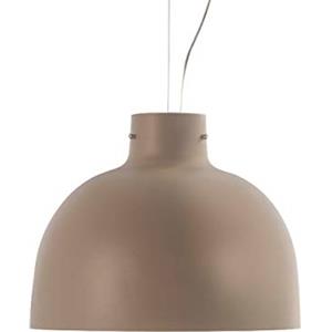 Kartell Bellissima, Lampada a Sospensione, Tecnopolimero termoplastico colorato in Massa, Tortora, Ø 50 x H 41 cm [Classe di efficienza energetica E]