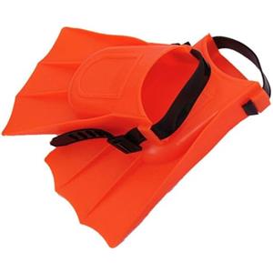 Yhenlovtt Ble, pinne da nuoto per bambini, per immersioni subacquee, snorkeling, antiscivolo, per pedane in PVC EVA, design aerodinamico, per principianti, piscina, spiaggia (arancione)
