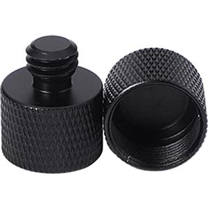 NUEAYMS 2 adattatori per supporto microfono da 5/8 femmina a 3/8 maschio filettato per treppiede, confezione combinata per supporto microfono e adattatore microfono a treppiede