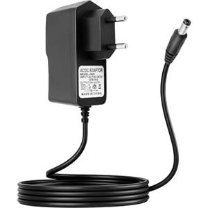 Snugloo Adattatore di alimentazione 24 V 0,5 A, caricabatterie AC 100-240 V con connettore 5,5 x 2,1 mm, per diffusore di oli essenziali, aromaterapia e umidificatore, cavo 1,5 m