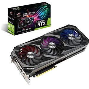 ASUS ROG Strix GeForce RTX 3090 24 GB GDDR6X, scheda video gaming & prosumer, LED RGB Aura Sync e dissipatore triventola per gaming 8K e altissimi refresh rate