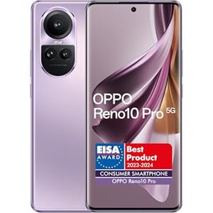 OPPO Reno 10 Pro 5G 17 cm (6.7) Double SIM Android 13 USB Type-C 12 Go 256 Go 4600 mAh Violet